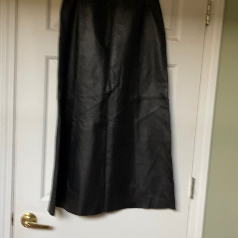 Very beautiful leather skirt